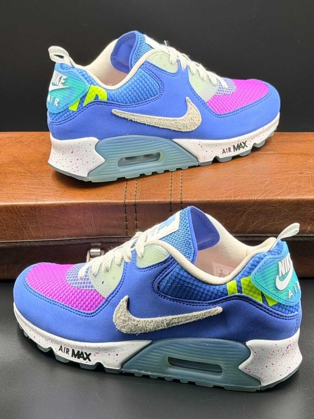 Undefeated x Nike Air Max 90 'Pacific Blue'